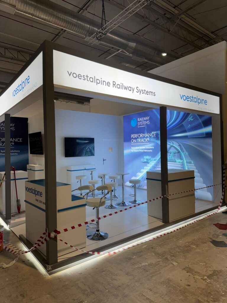 voestalpine Railway Systems Booth – 2025